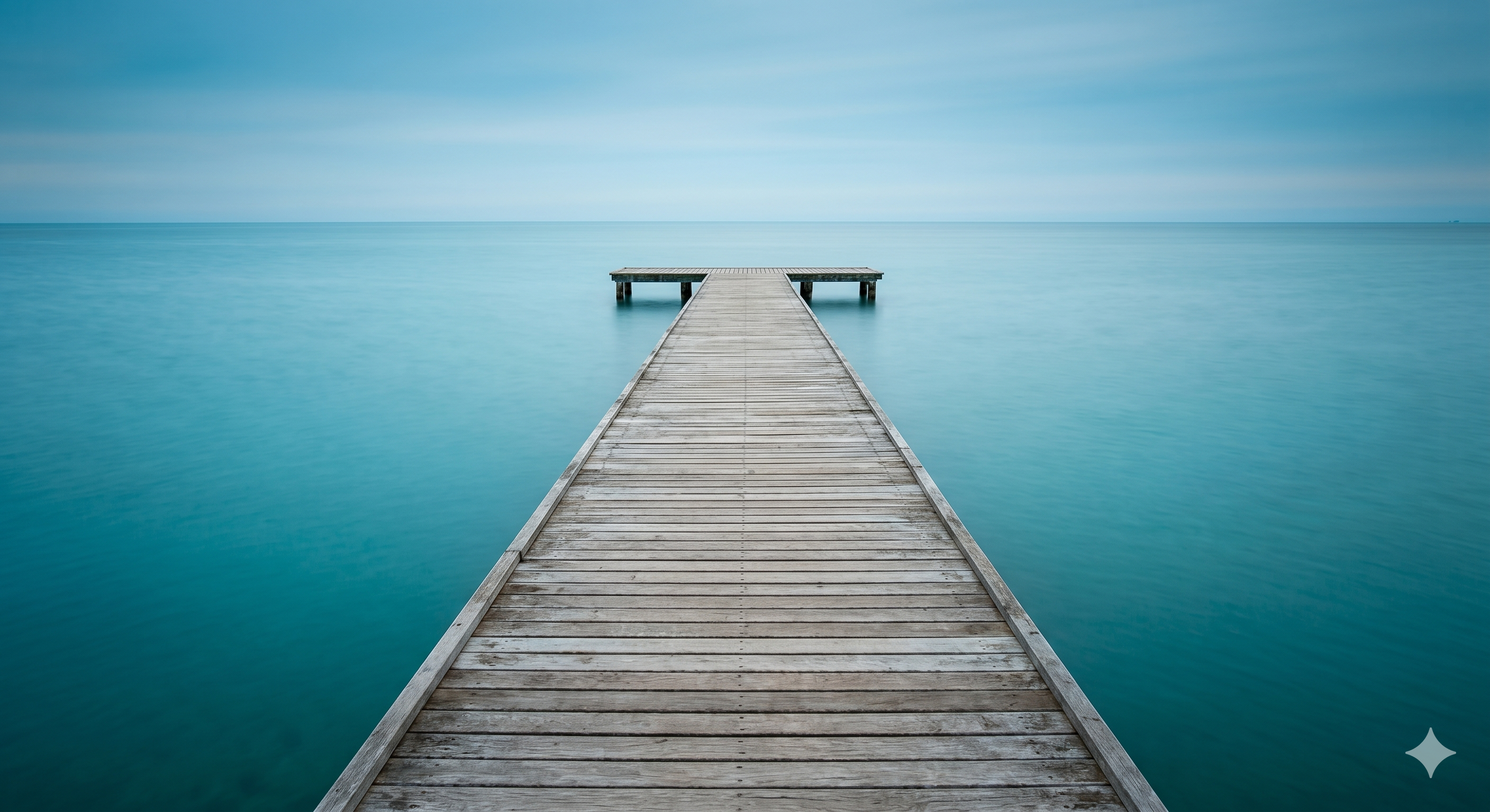 Zwei Steine liegen in ruhigem, kreisförmig bewegtem Wasser.
